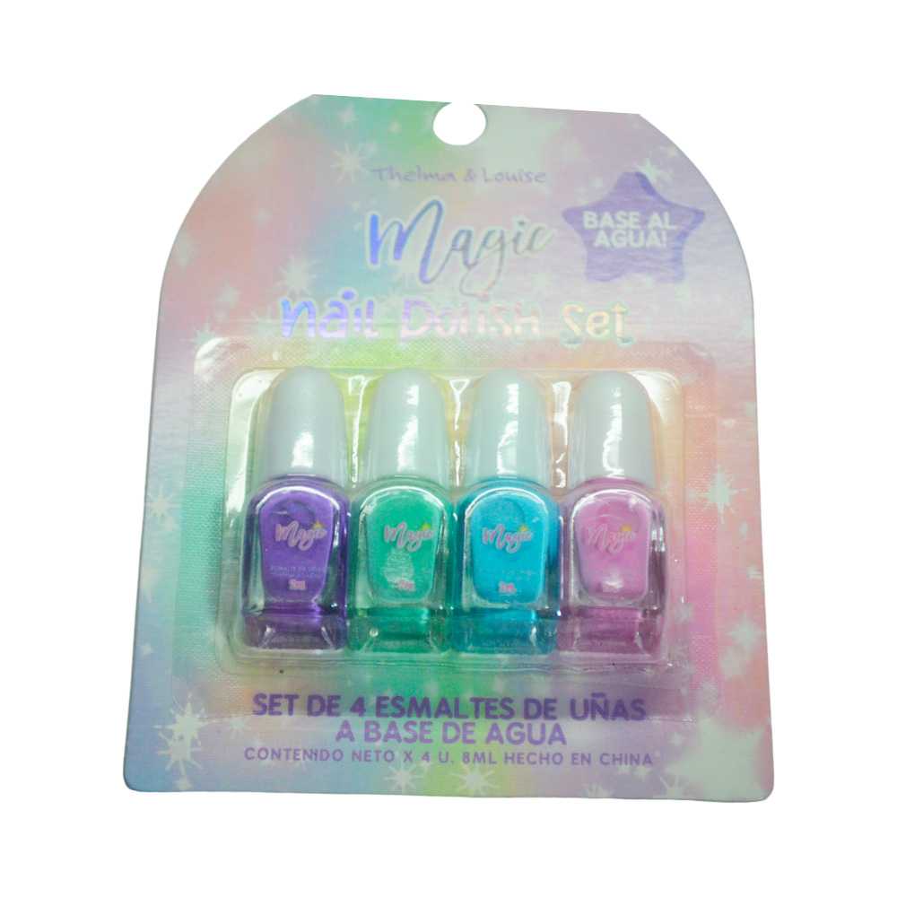 SET MINI ESMALTE UNICORNIO X4