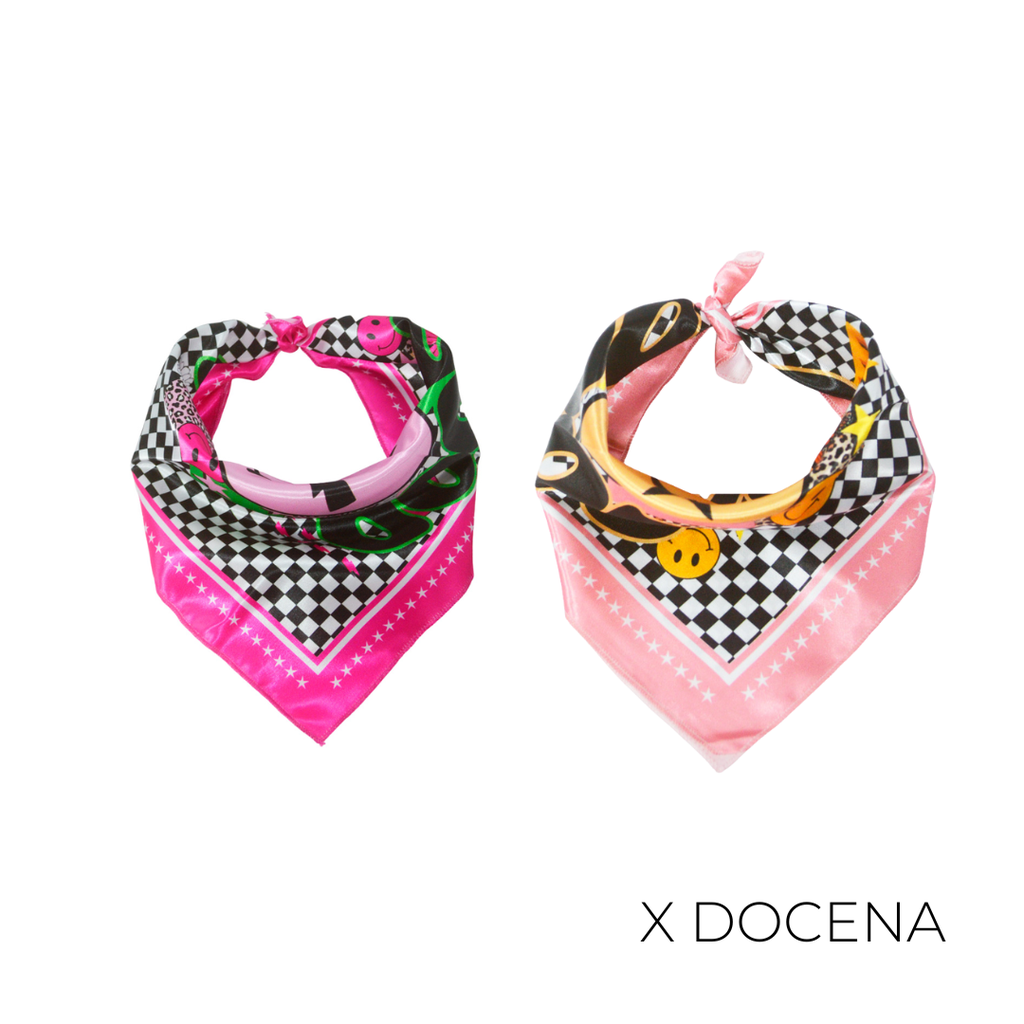 PAÑUELO SUBLIMADO ESTAMPADO X12