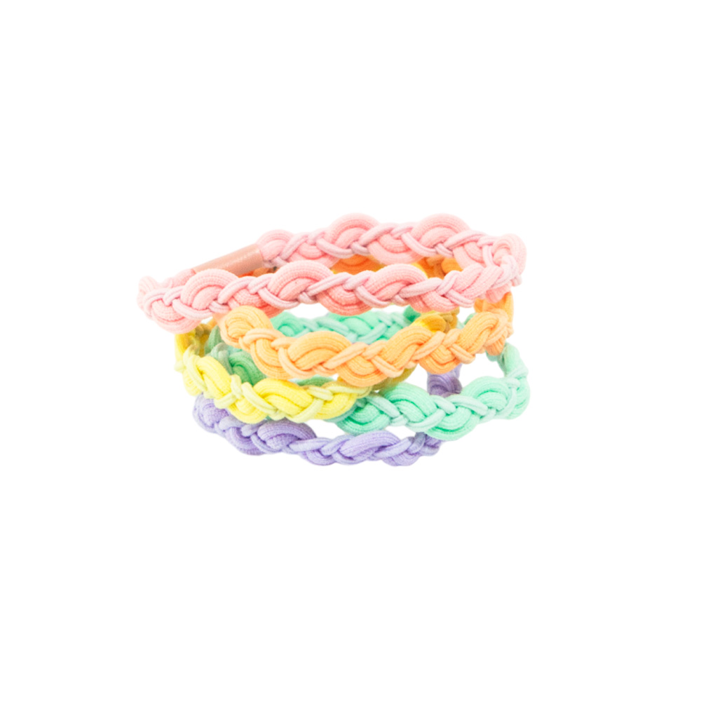 COLERO COLOR PASTEL TRENZADO