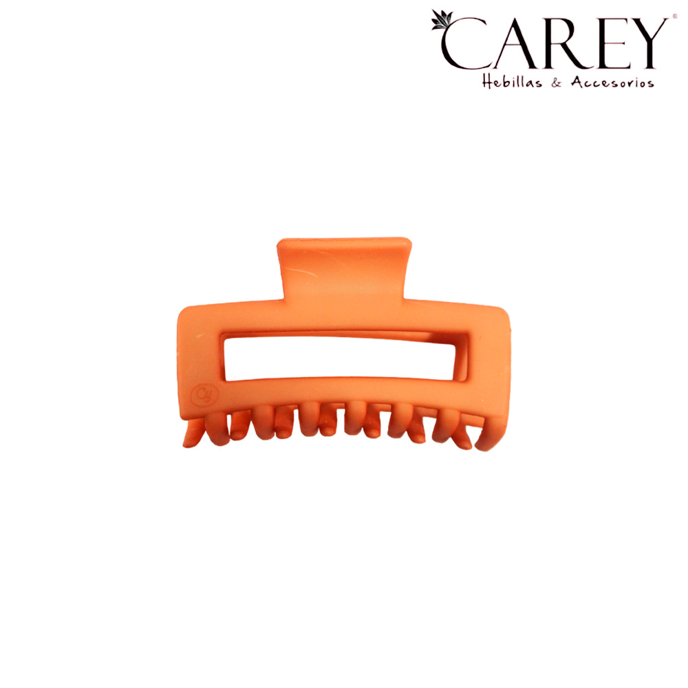 BROCHE PINZA RECTANGULAR CALADO