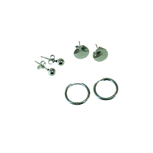 AROS ACERO SET POR 3