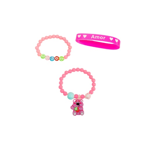 SET PULSERAS X3