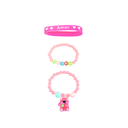 SET DE PULSERA INFANTIL CON DIJE X3