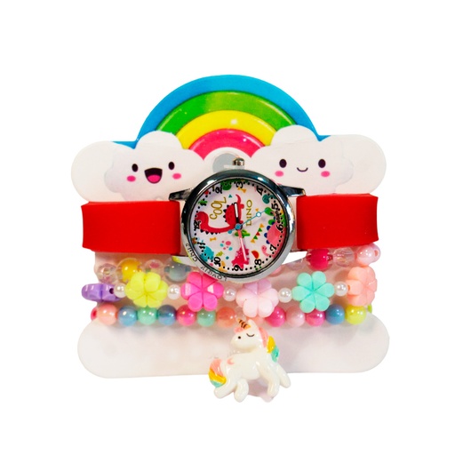 SET RELOJ + PULSERAS INFANTIL #15