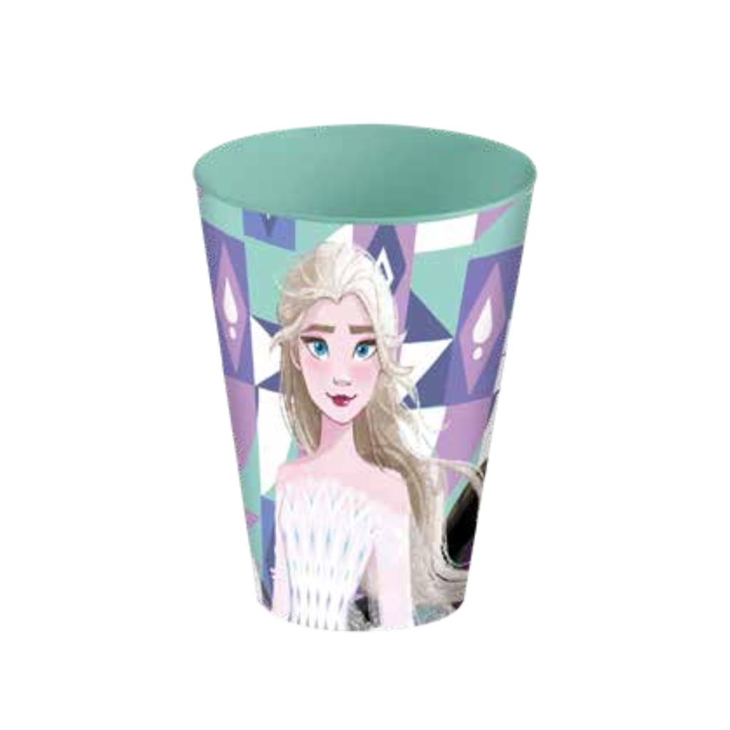 VASO PLASTICO ESTAMPA FROZEN