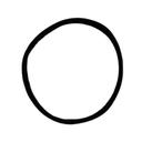 VINCHA ELASTIZADA DE LYCRA COLOR NEGRO X6