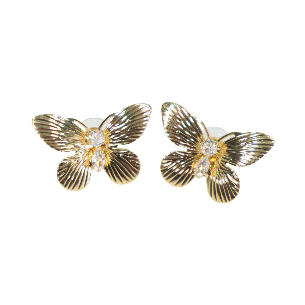 AROS MARIPOSA CON STRASS