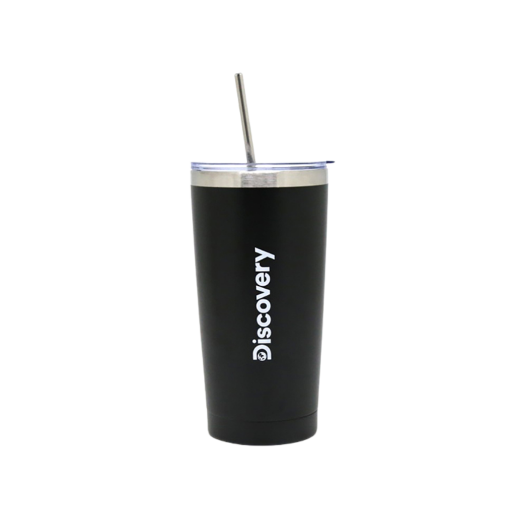 VASO TERMICO CON TAPA Y BOMBILLA 600ML