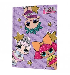 CARPETA OFICIO 3 SOLAPAS LOL