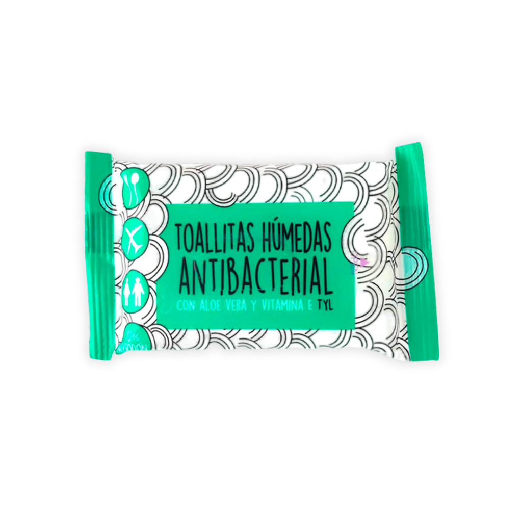 TOALLITAS HUMEDAS ANTIBACTERIAL TYL
