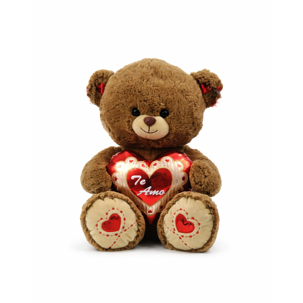 PELUCHE OSO CON CORAZON TE AMO