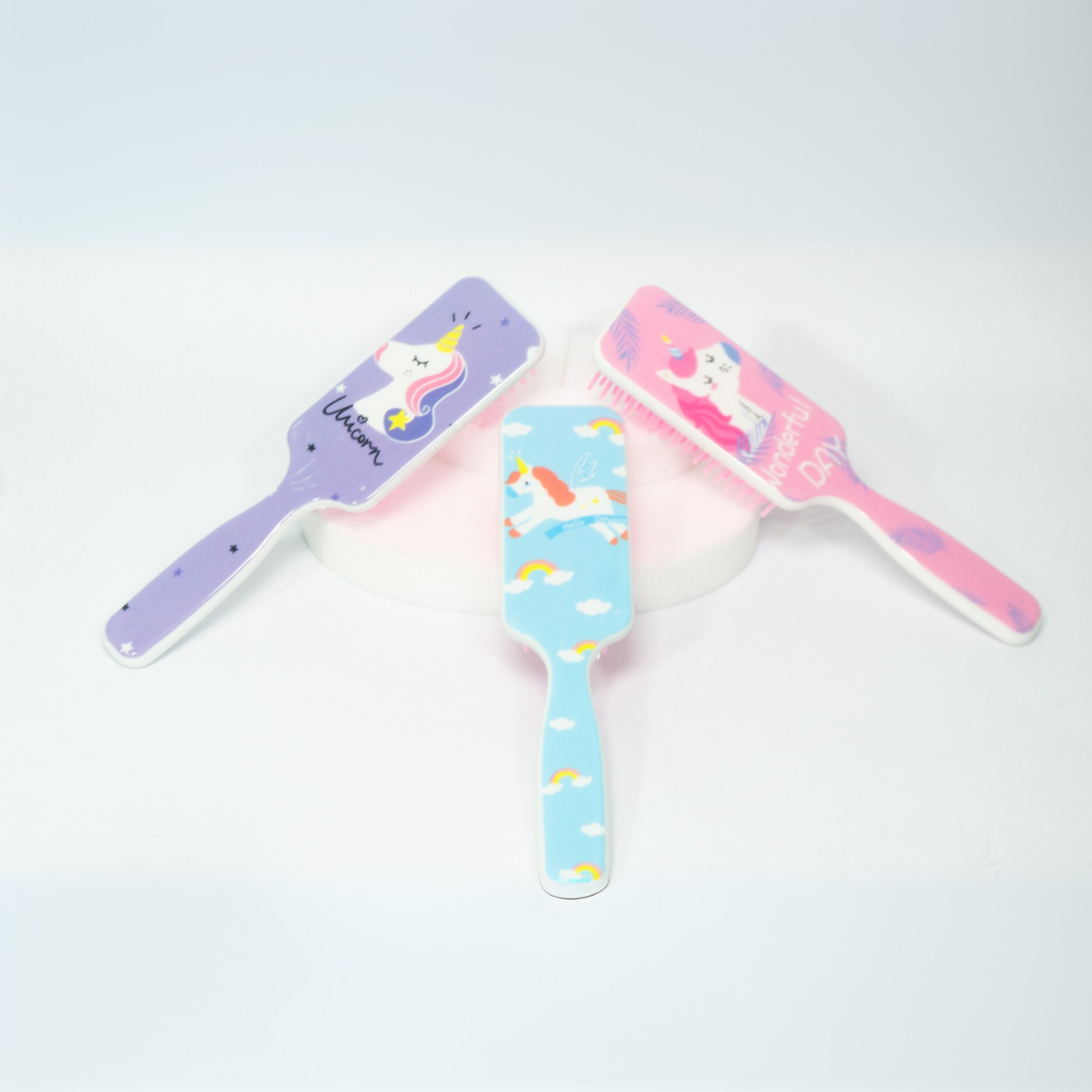 CEPILLO RECTANGULAR CON DIBUJOS