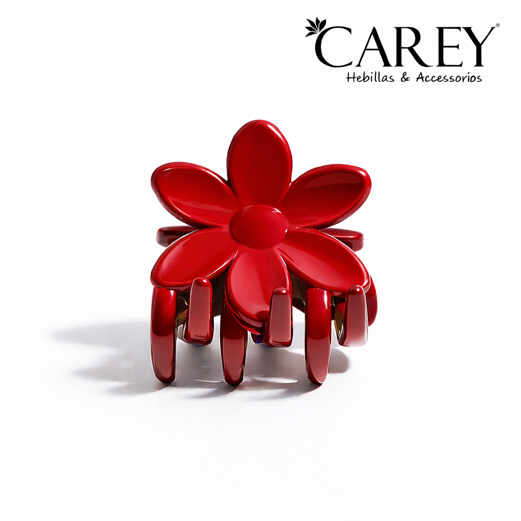 BROCHE PINZA FLOR GRANDE CAREY