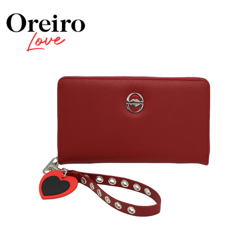 BILLETERA XL CON LLAVERO OREIRO LOVE