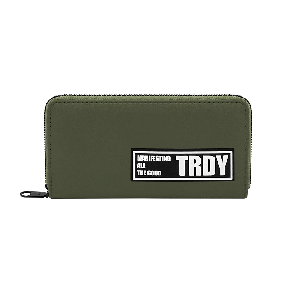 BILLETERA UNA DIVISION CON APLIQUE TRENDY