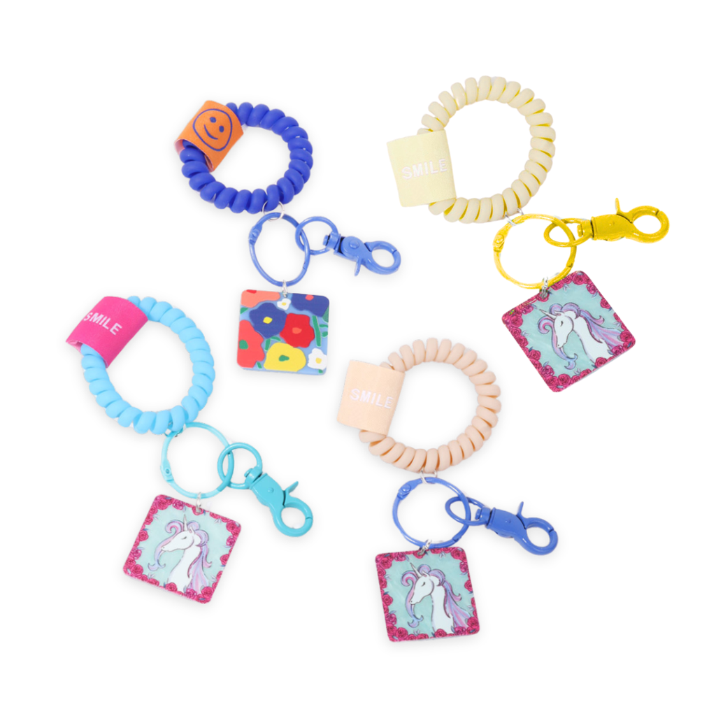 LLAVERO CHARM CON DIJE + COLERO