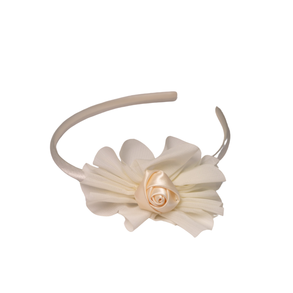 VINCHA CON APLIQUE DE FLOR