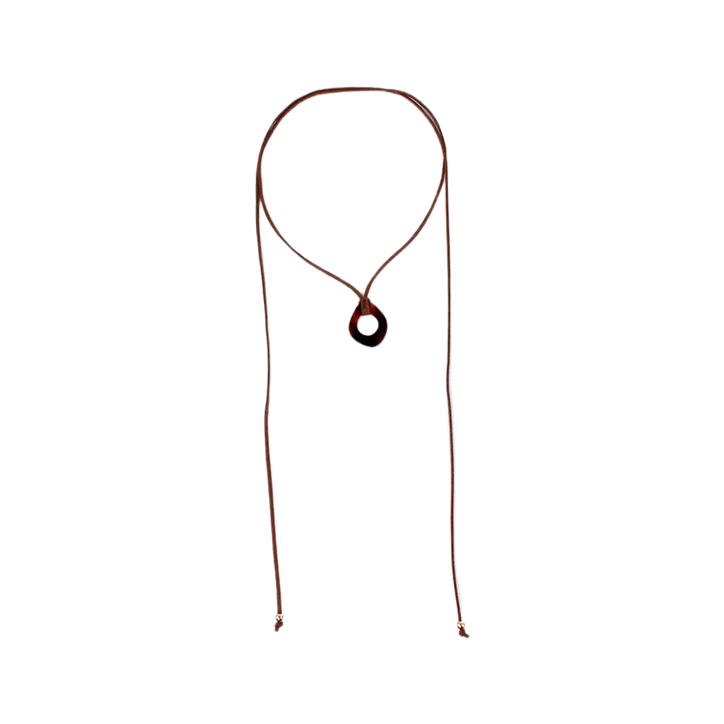 CHOKER GAMUZA DIJE GOTA