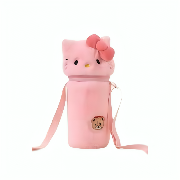 PORTA BOTELLA DE PELUCHE PERSONAJES