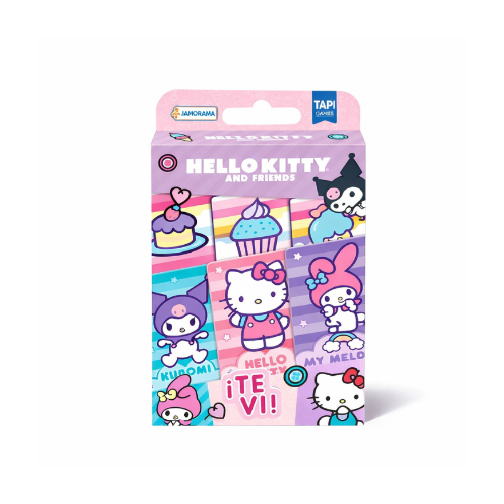 JUEGO DE CARTAS TE VI PERSONAJES