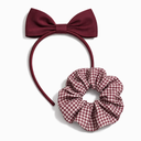 SET COLERO SCUNZI + VINCHA ESTAMPADA