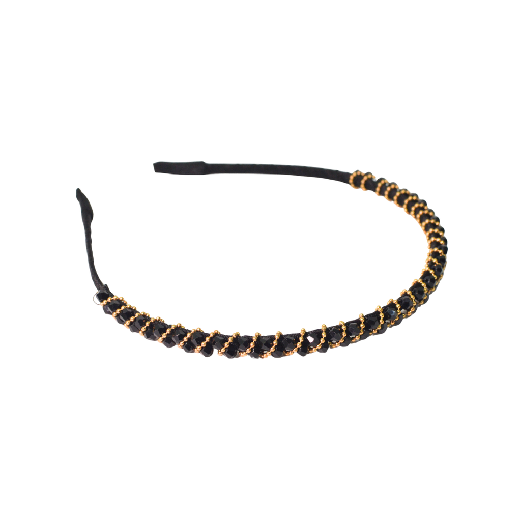 VINCHA CON STRASS DE COLORES