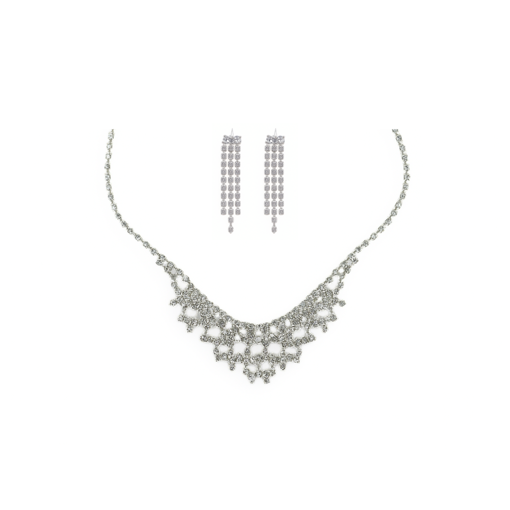 SET STRASS COLLAR + AROS