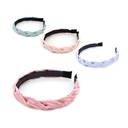 VINCHA RIGIDA CRUZADA CON LINEAS