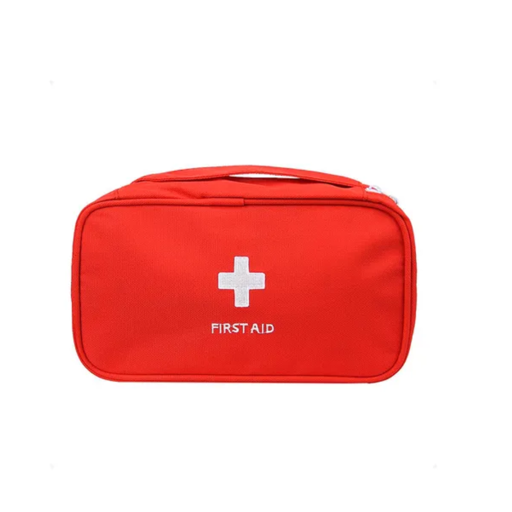 KIT DE PRIMEROS AUXILIOS TELA PORTACOSMETICOS