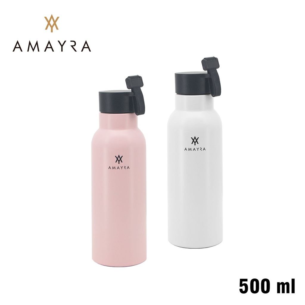 BOTELLA CON TAPA AMAYRA 500ML