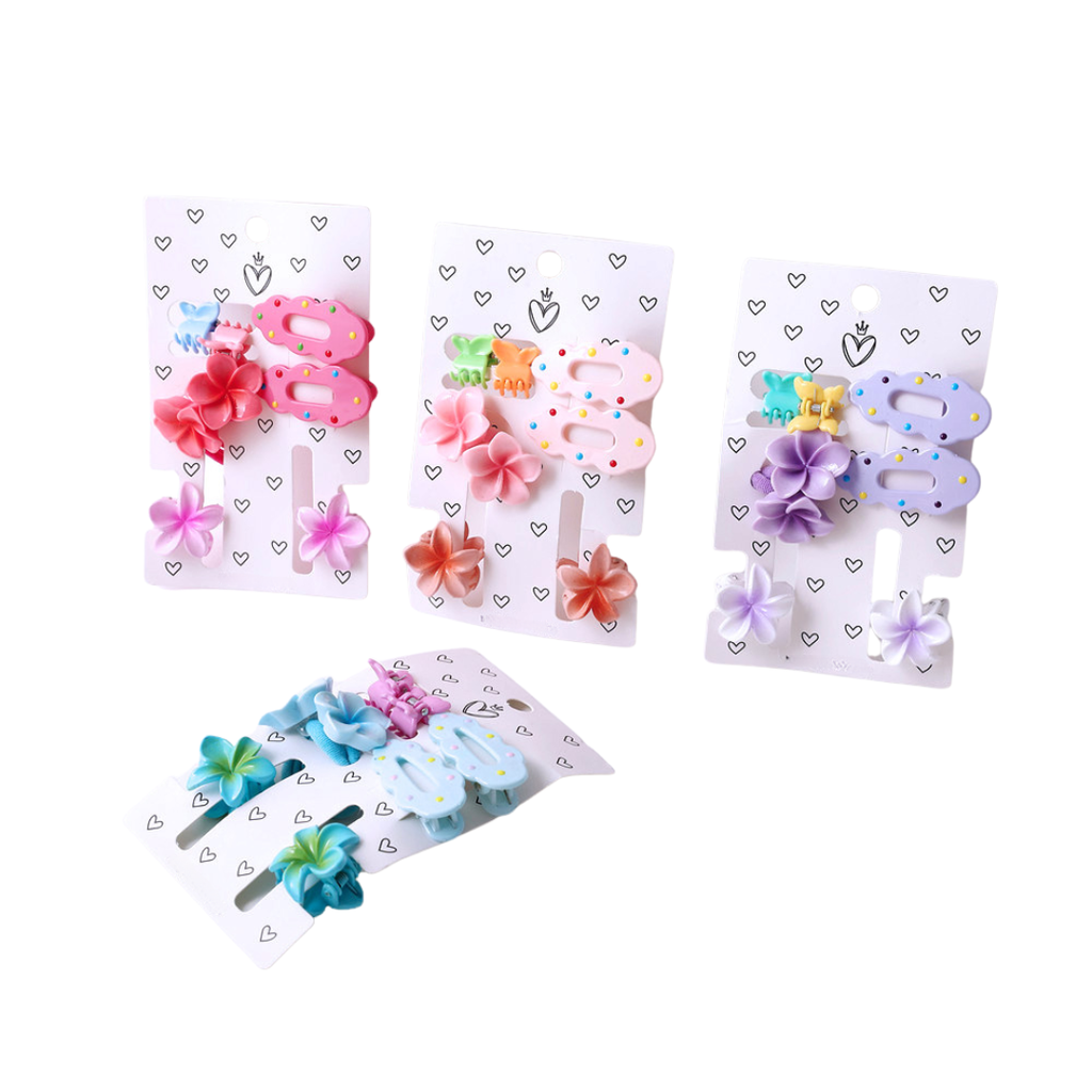SET DE ACCESORIOS PARA PELO FLOR