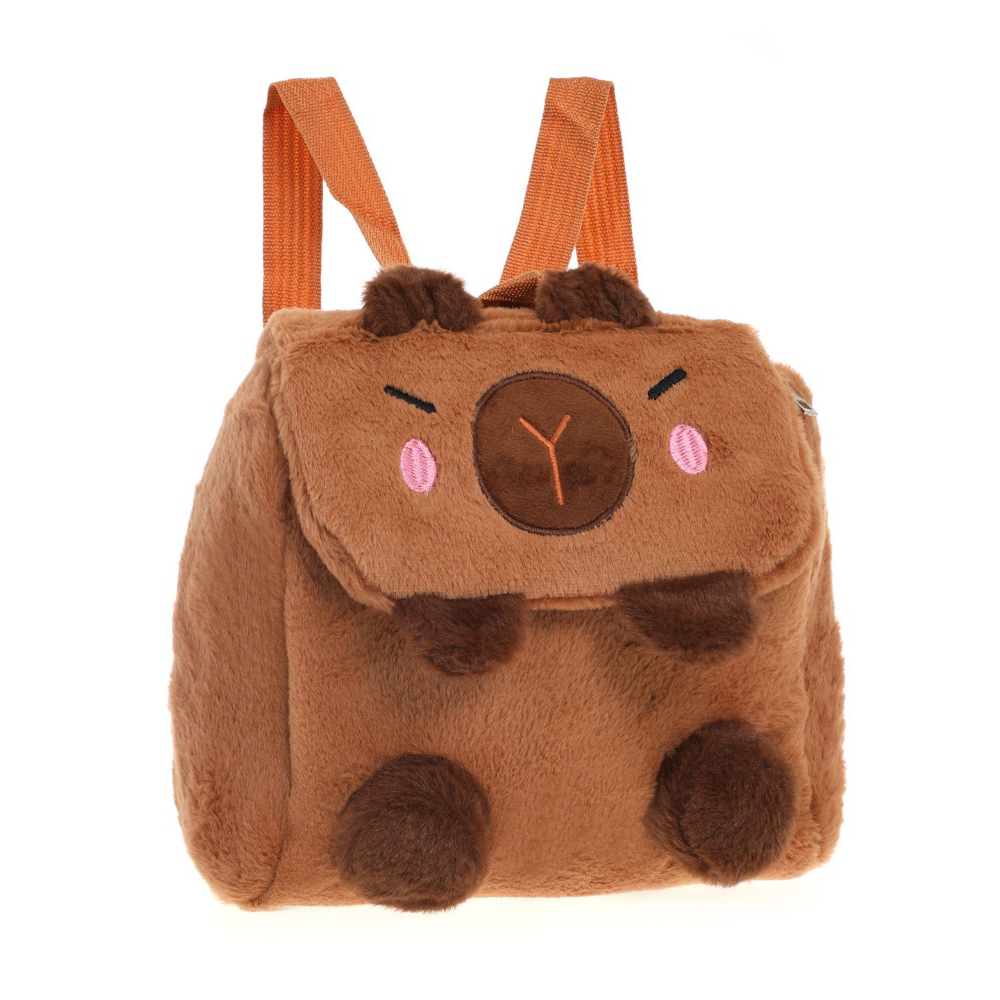 MOCHILA 10" PELUCHE CAPIBARA
