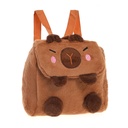 MOCHILA PELUCHE CAPIBARA 9"