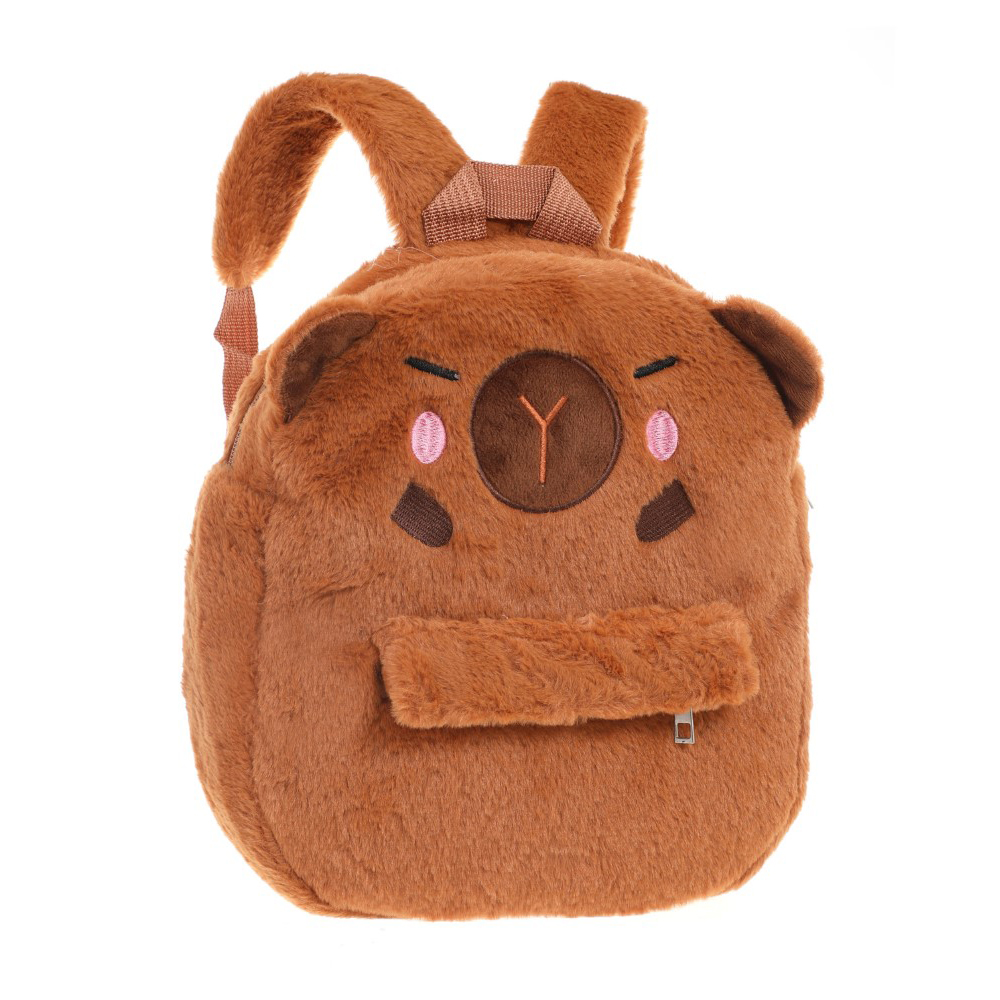 MOCHILA 11" PELUCHE CAPIBARA
