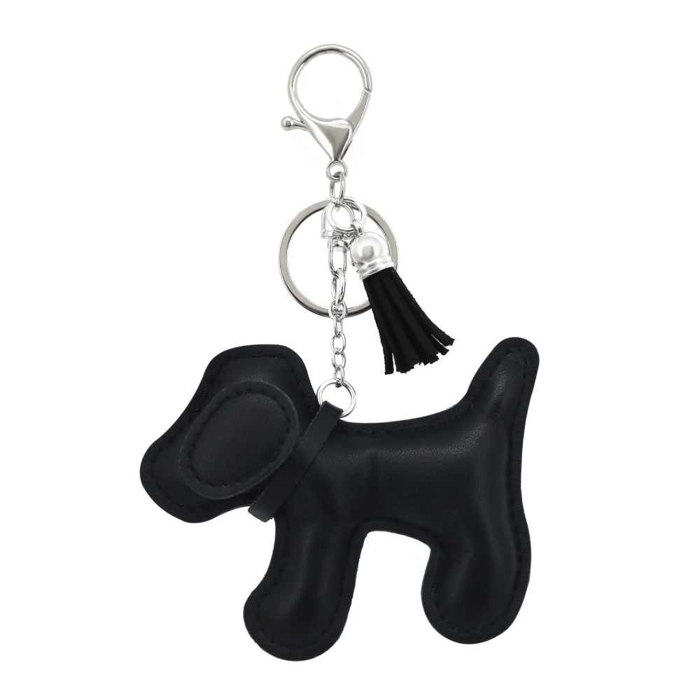 LLAVERO CHARM PERRO COLOR LISO