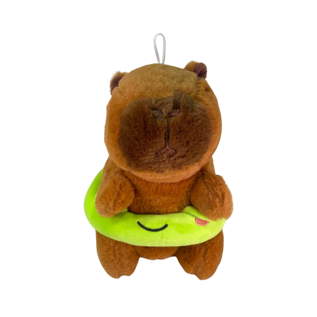 PELUCHE CAPIBARA CON FLOTADOR 18CM