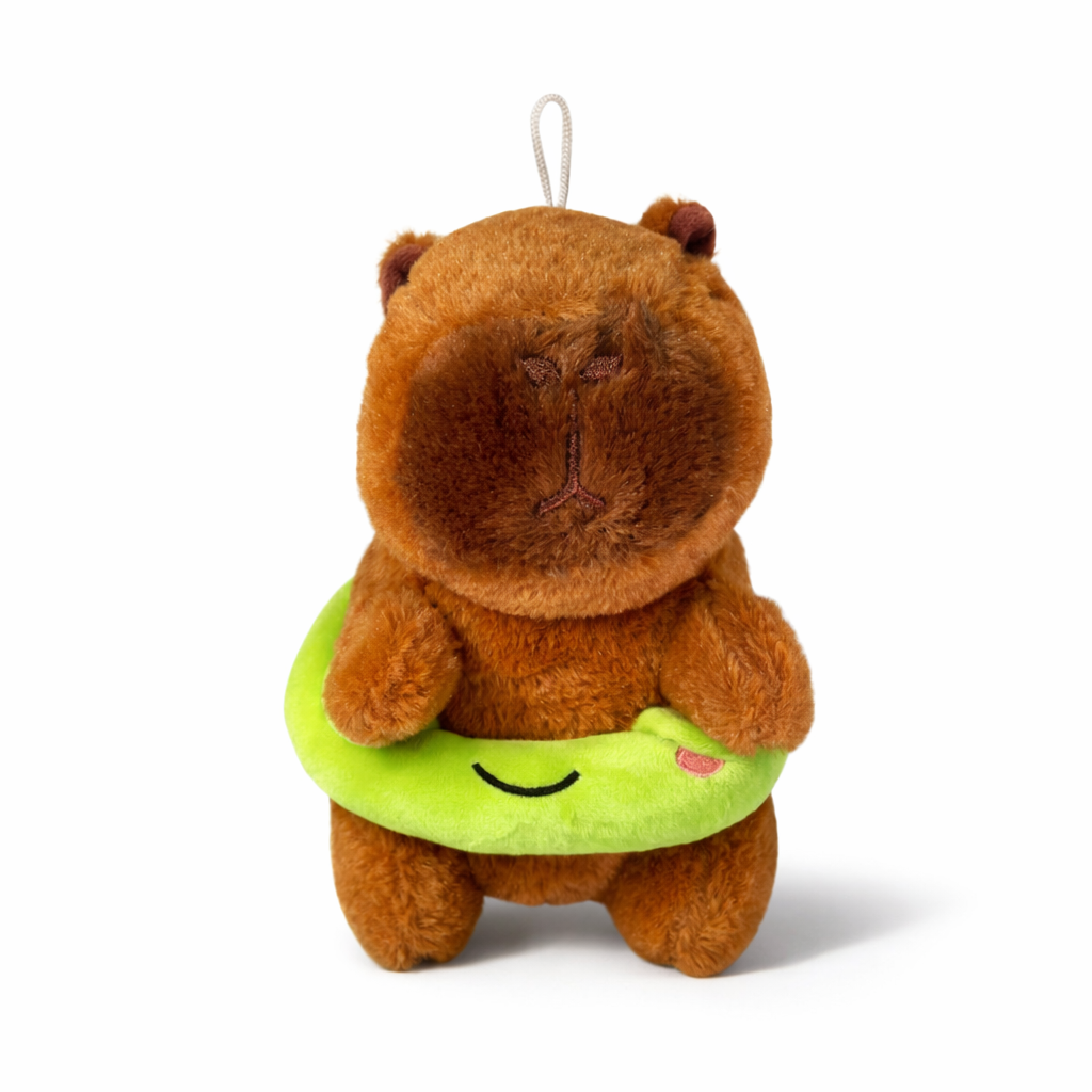 PELUCHE CAPIBARA CON FLOTADOR