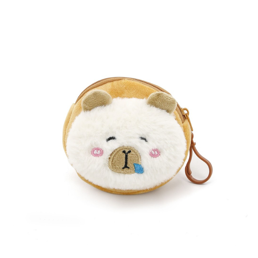 MONEDERO CON APLIQUE CAPIBARA