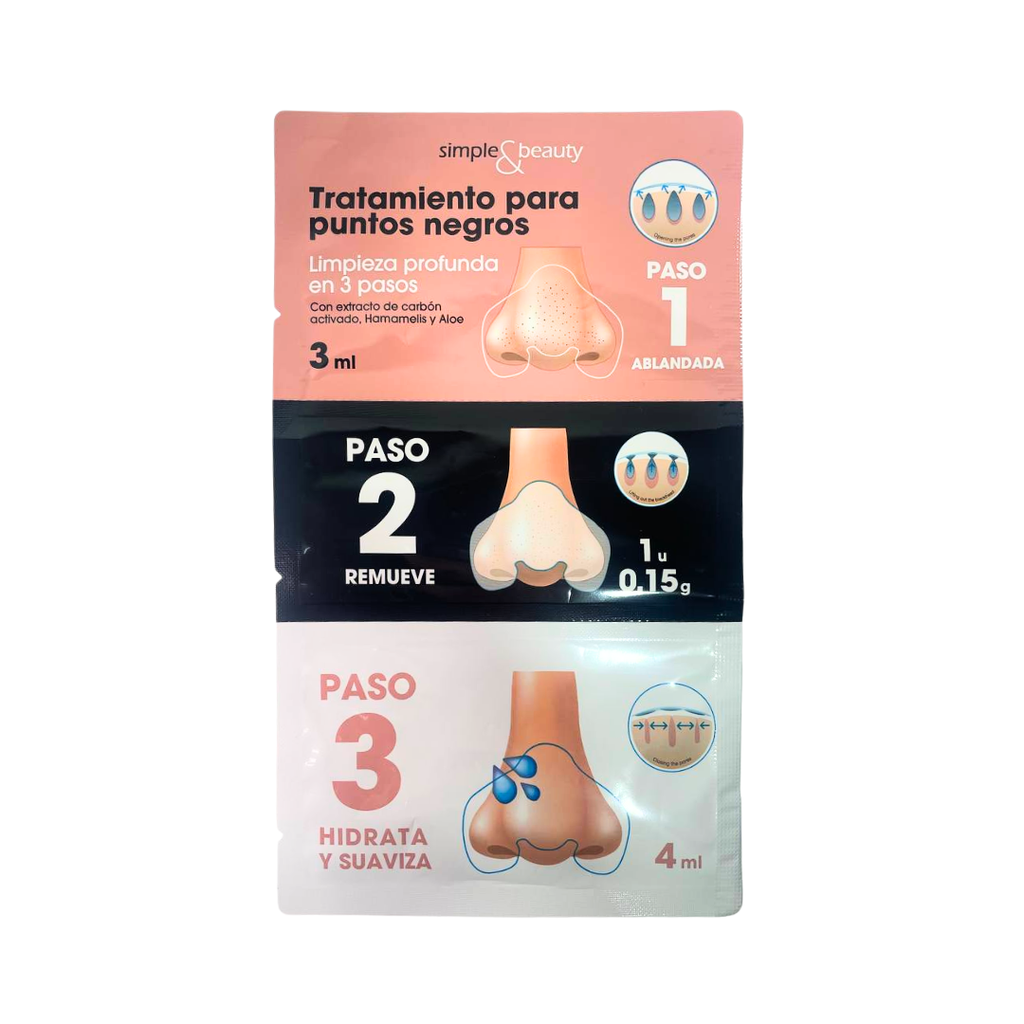 MASCARILLA 3 PASOS NOSE STRIP TYL