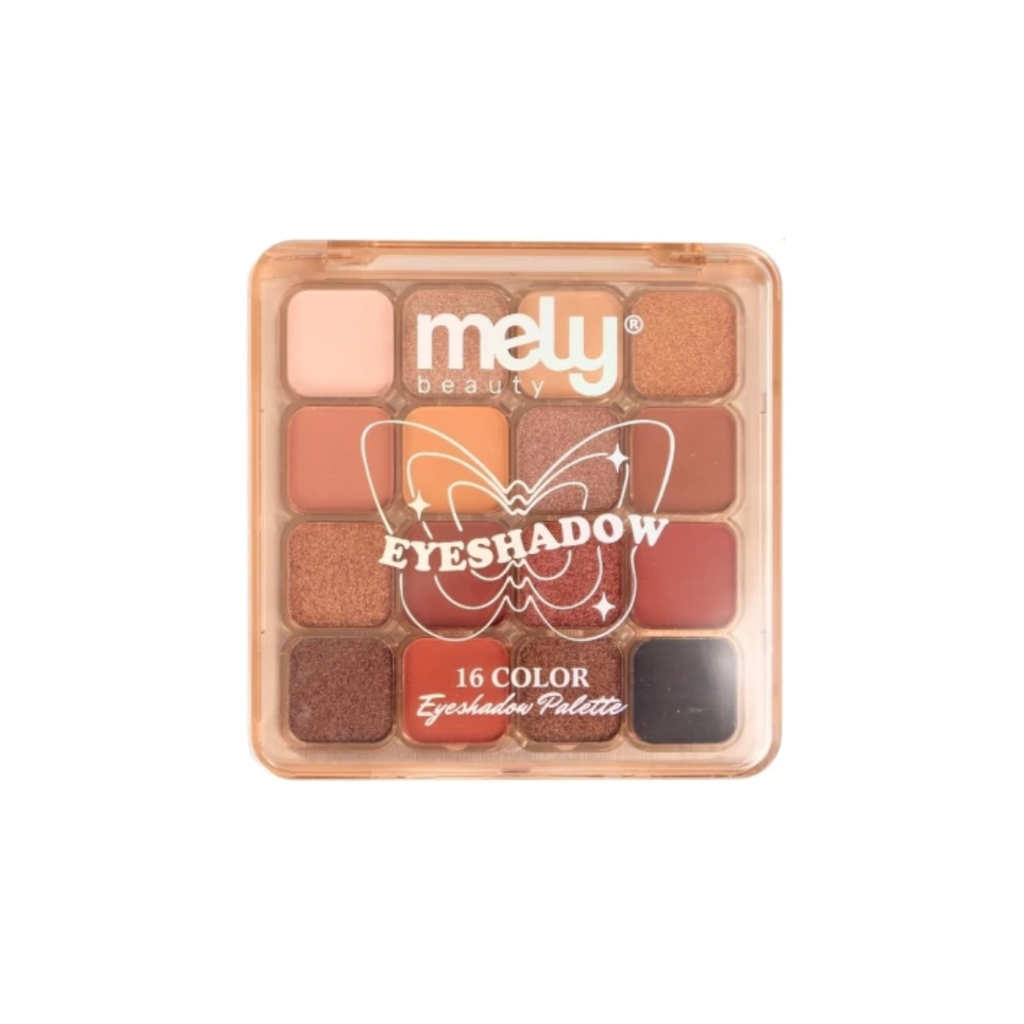 PALETA DE SOMBRA 16 COLORES MELY