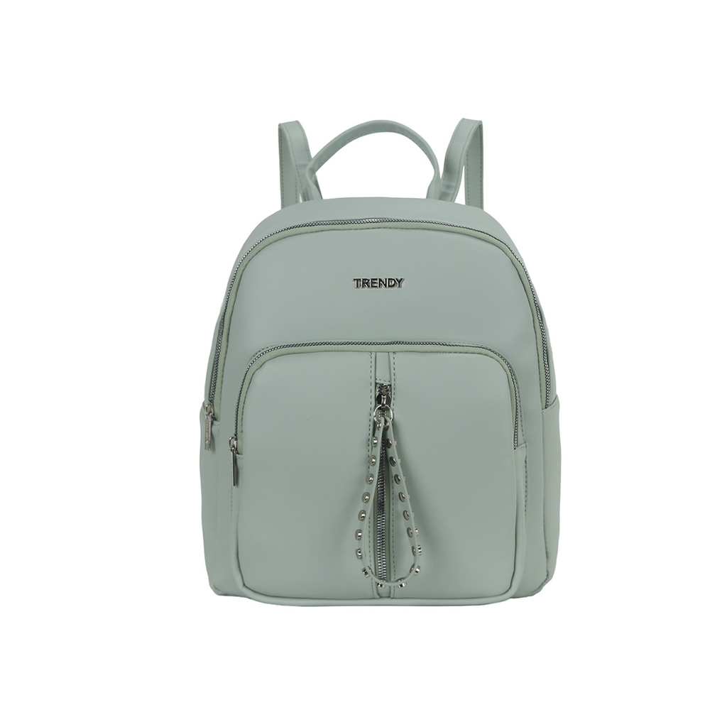 MOCHILA CON LLAVERO CHARM TACHAS TRENDY