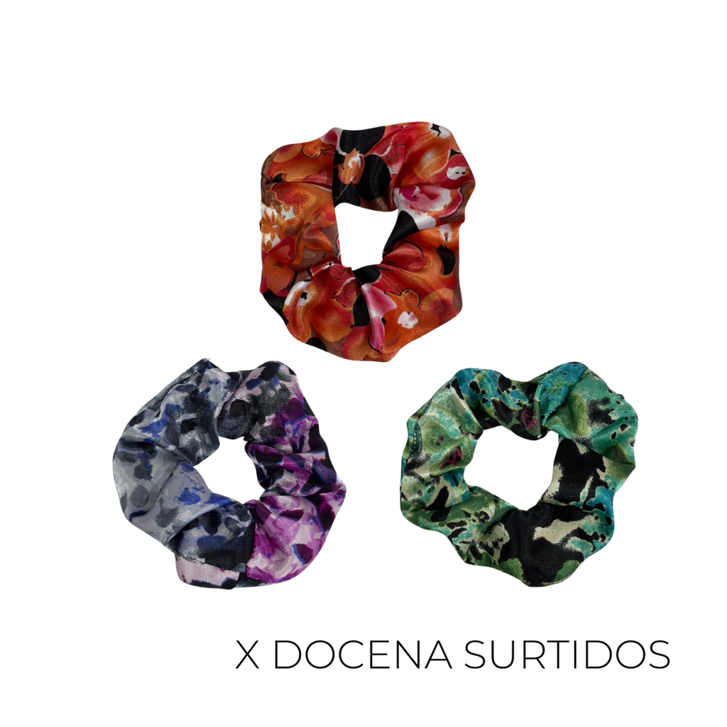 COLERO SCUNZI RASO ESTAMPADO X12