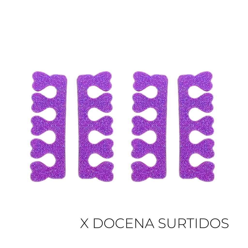 ESPONJA SEPARADORA PARA MANICURA X12