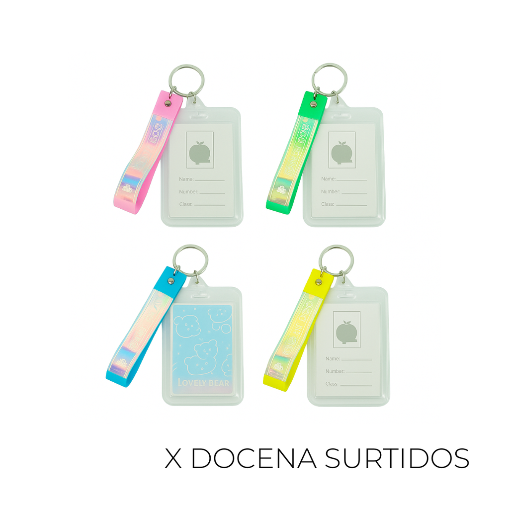 PORTASUBE LLAVERO TORNASOLADO X12