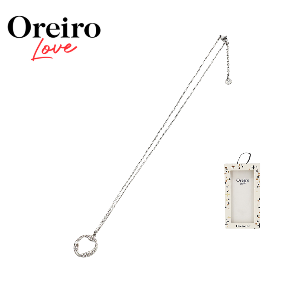 COLLAR LAS OREIRO CORAZON CON PACKAGING