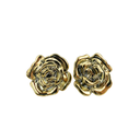 AROS CON PASANTE FLOR METALIZADA