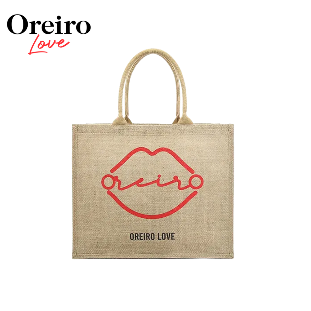 BOLSO PLAYERO ESTAMPA FROTAL OREIRO LOVE