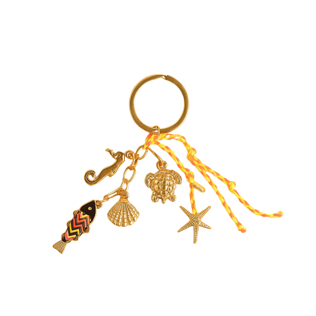 LLAVERO CHARM DIJE DE MAR