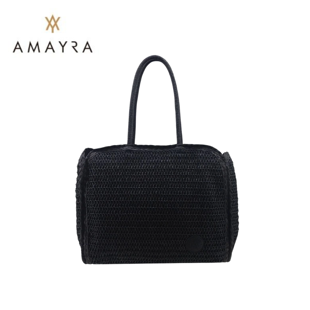 BOLSO DE PLAYA APLIQUE AMAYRA