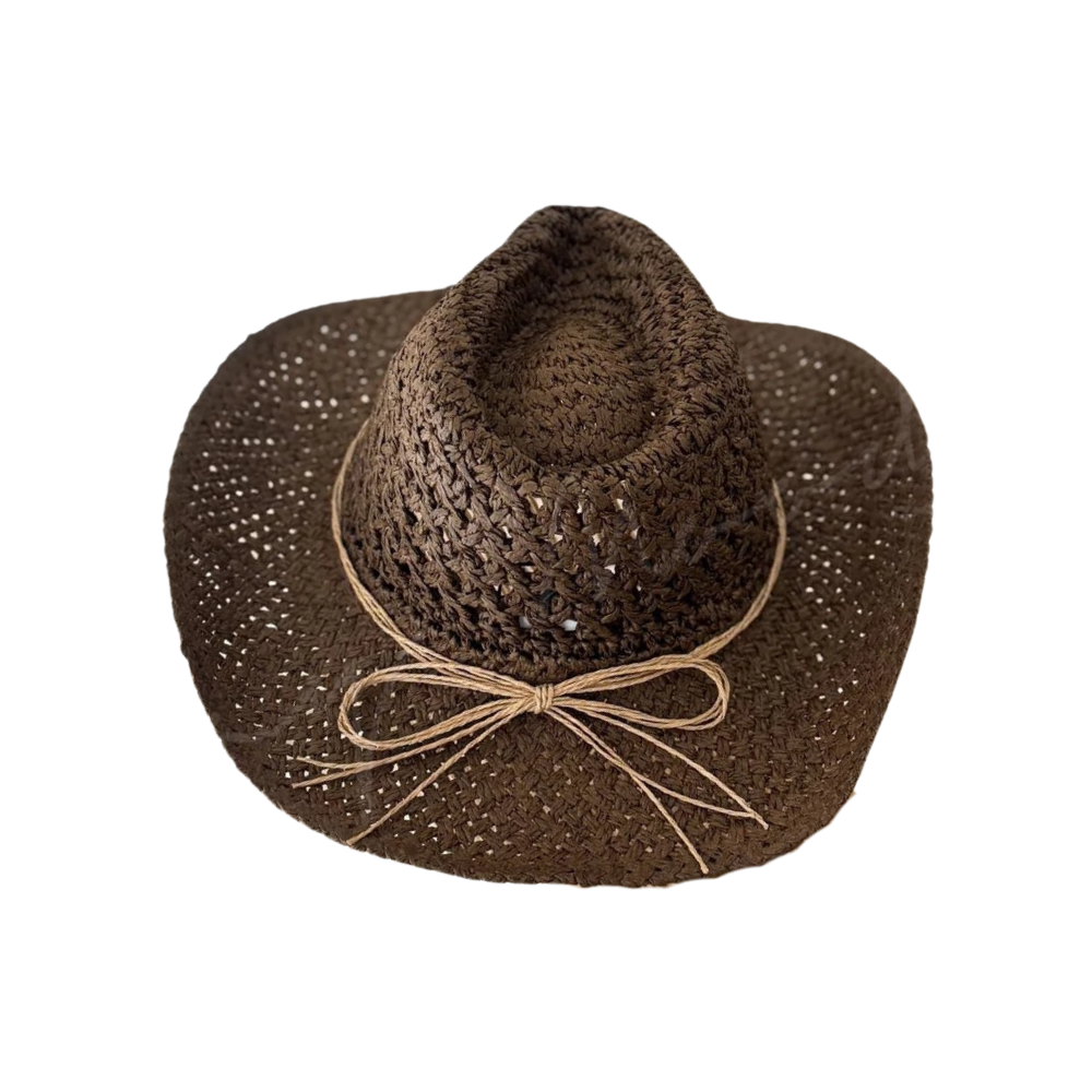 GORRO TEXANO PLAYERO DE RAFIA